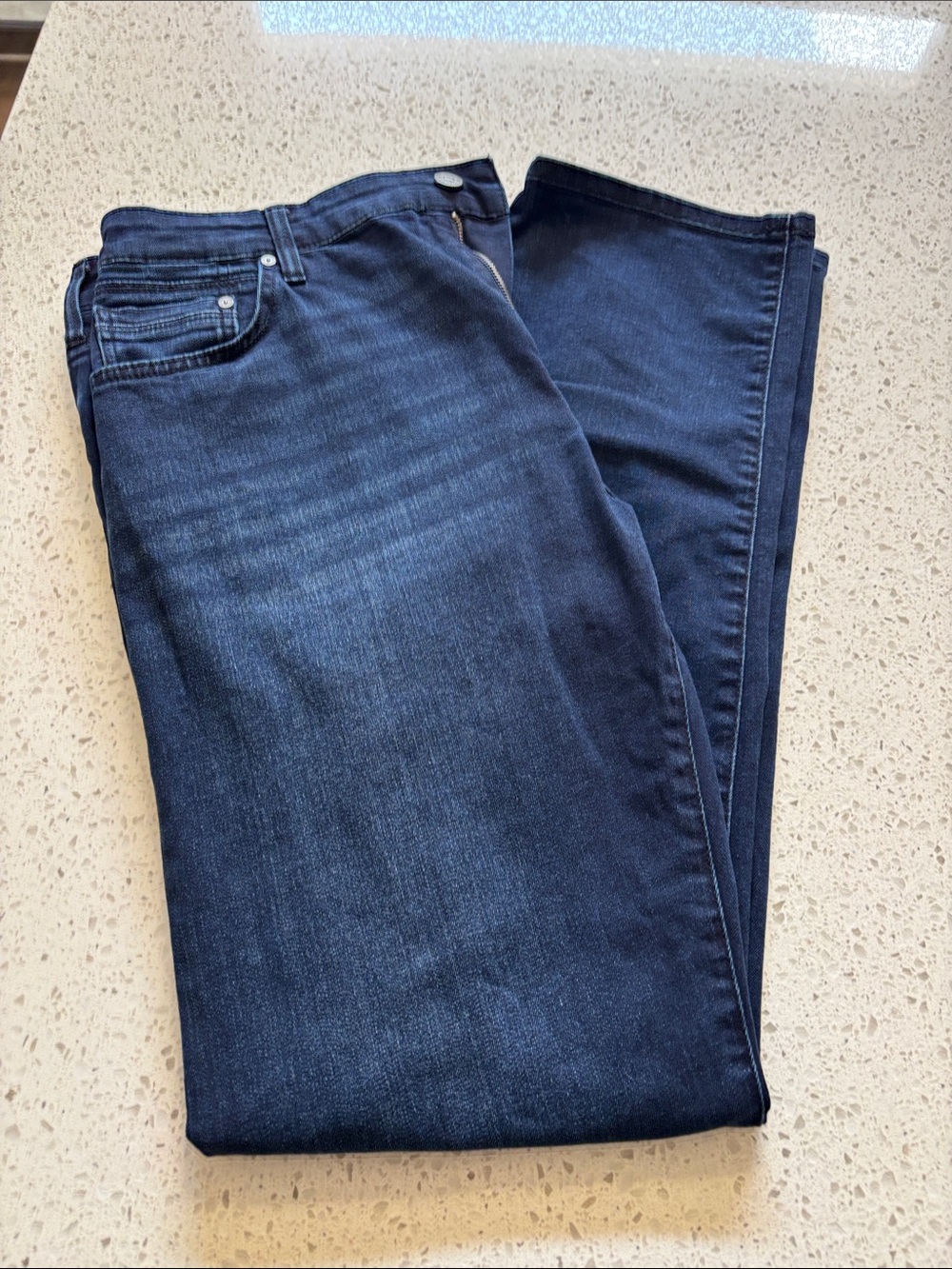 Mavi Men's Dark Indigo Slim Straight Jeans 38x34